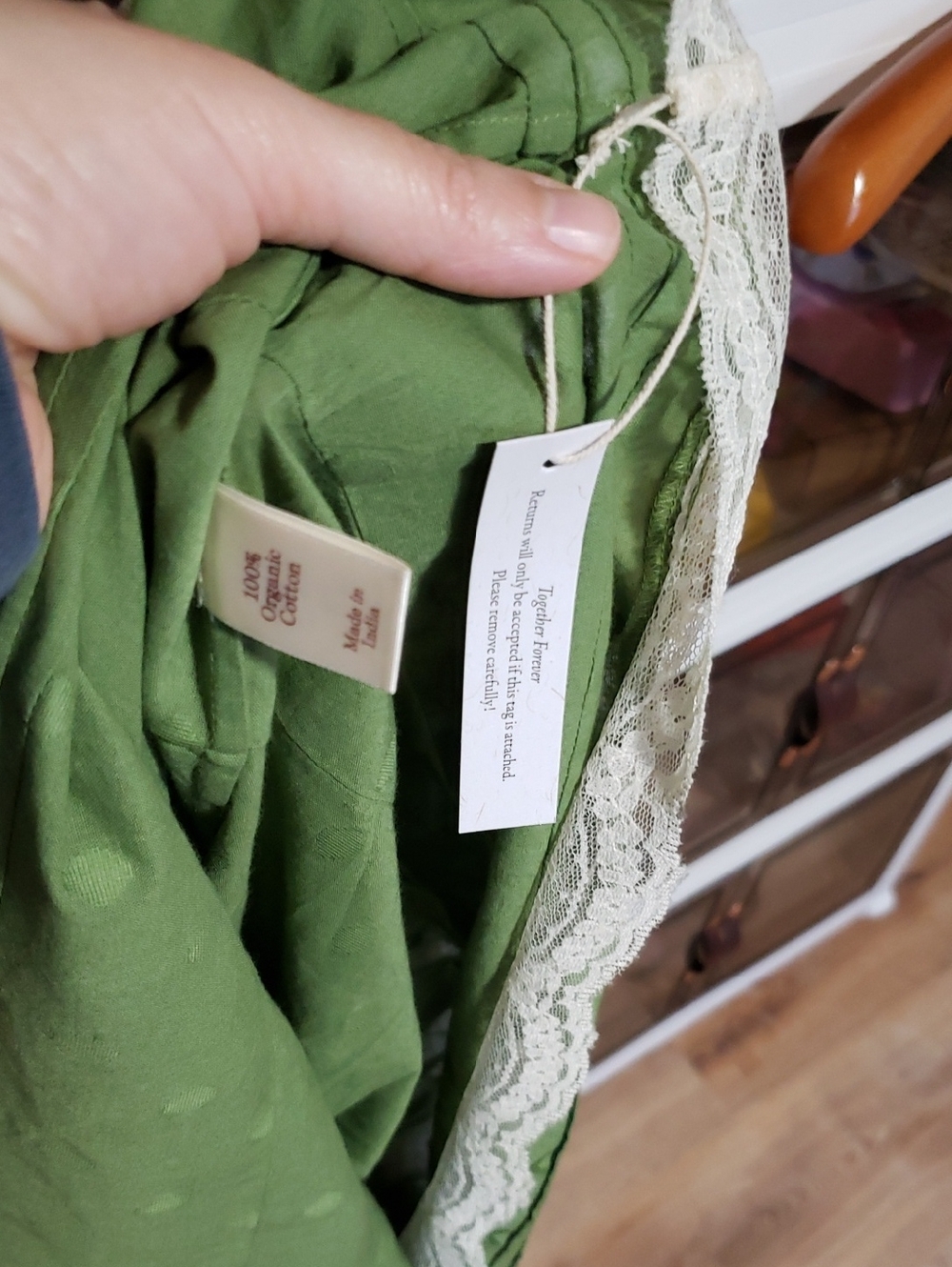 NWT Christy Dawn The Brynne Dress In "Moss", Size XL - Picture 8 of 10